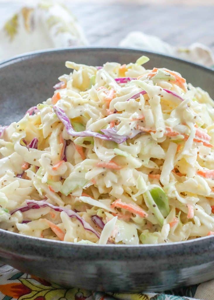 BBQ Slaw Recipe with Tangy Vinegar Twist